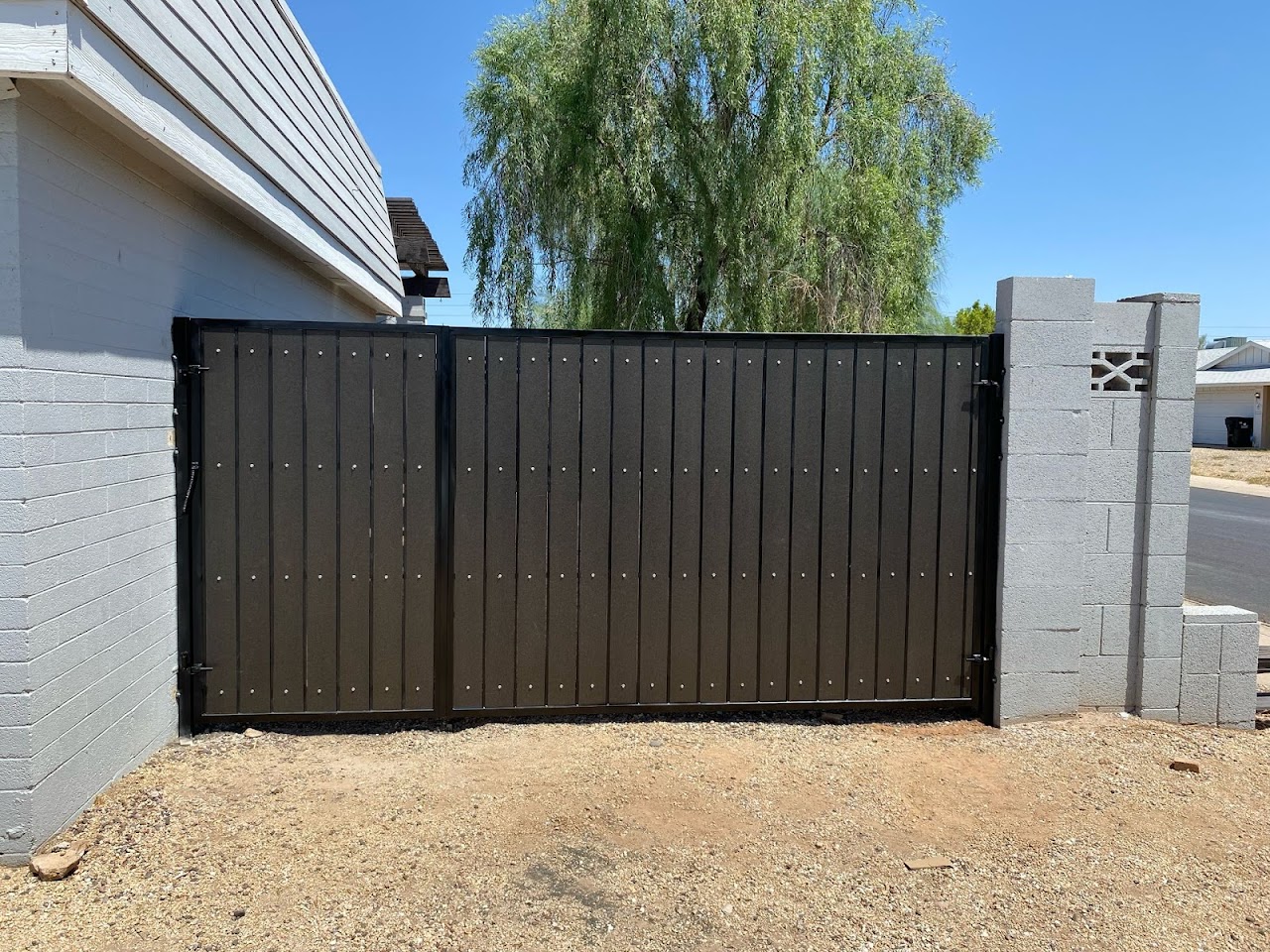 Phoenix Block Wall Fence project